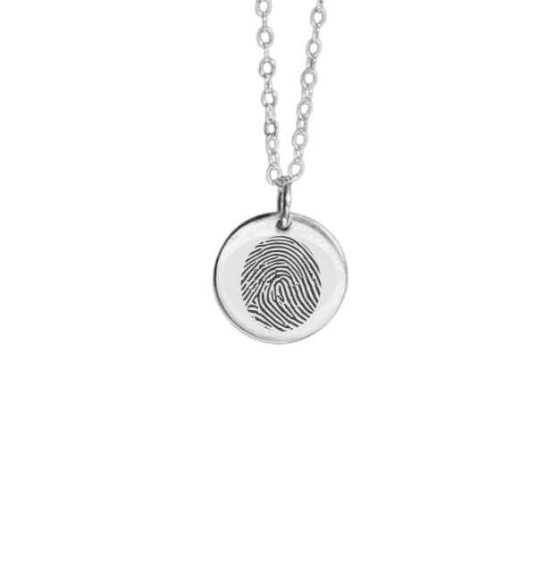 'Forever Touch' Fingerprint Necklaces