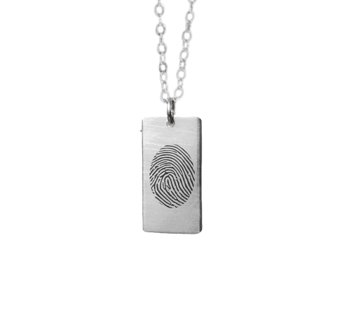 'Forever Touch' Fingerprint Necklaces
