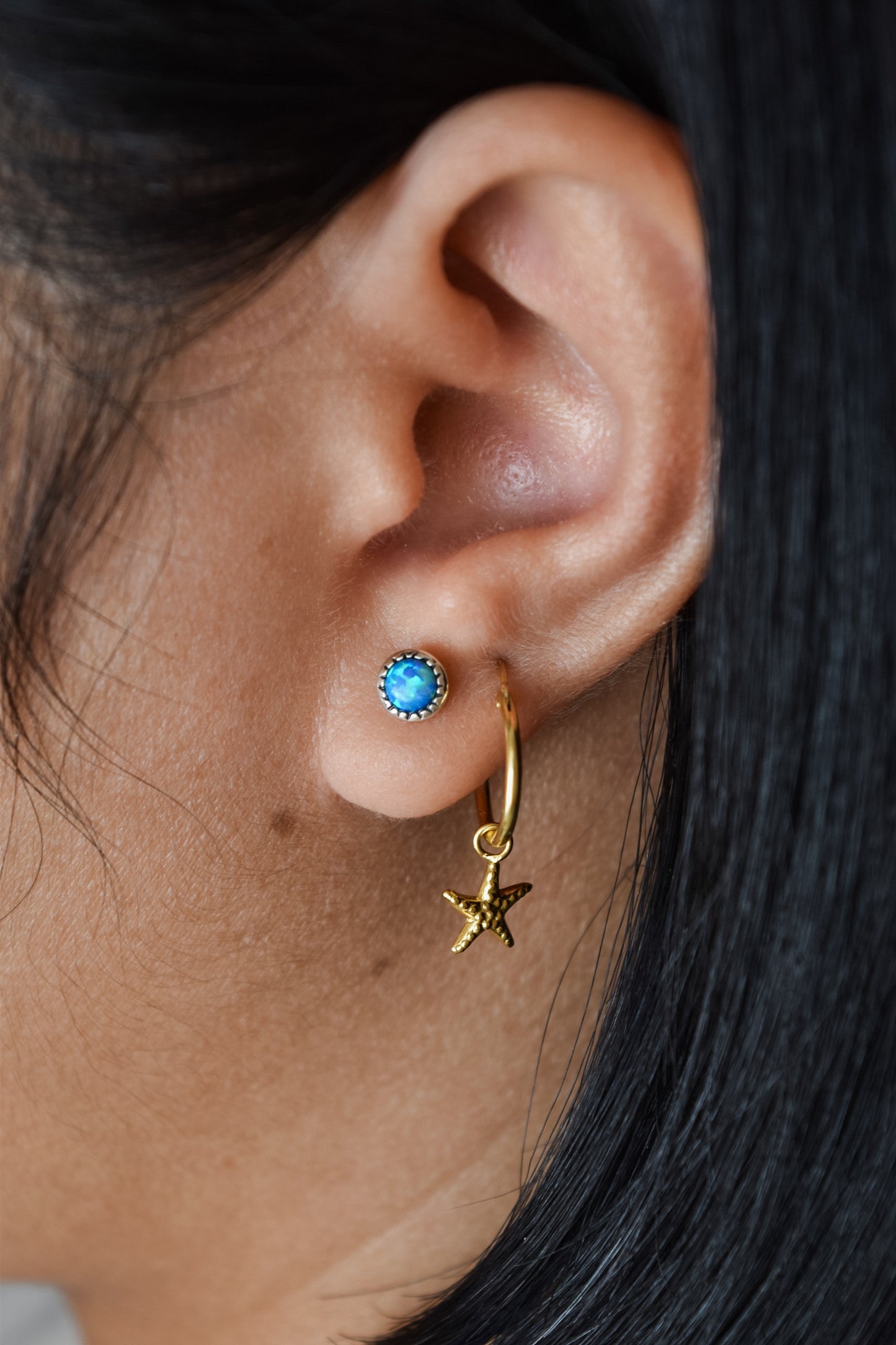 Flying to the moon Azure studs