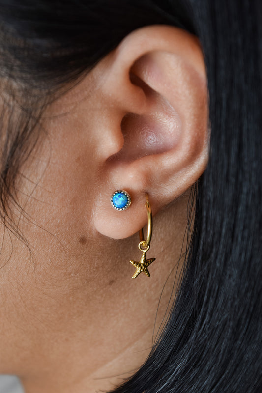 Flying to the moon Azure studs