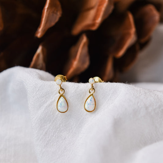 Gold Spice dangles