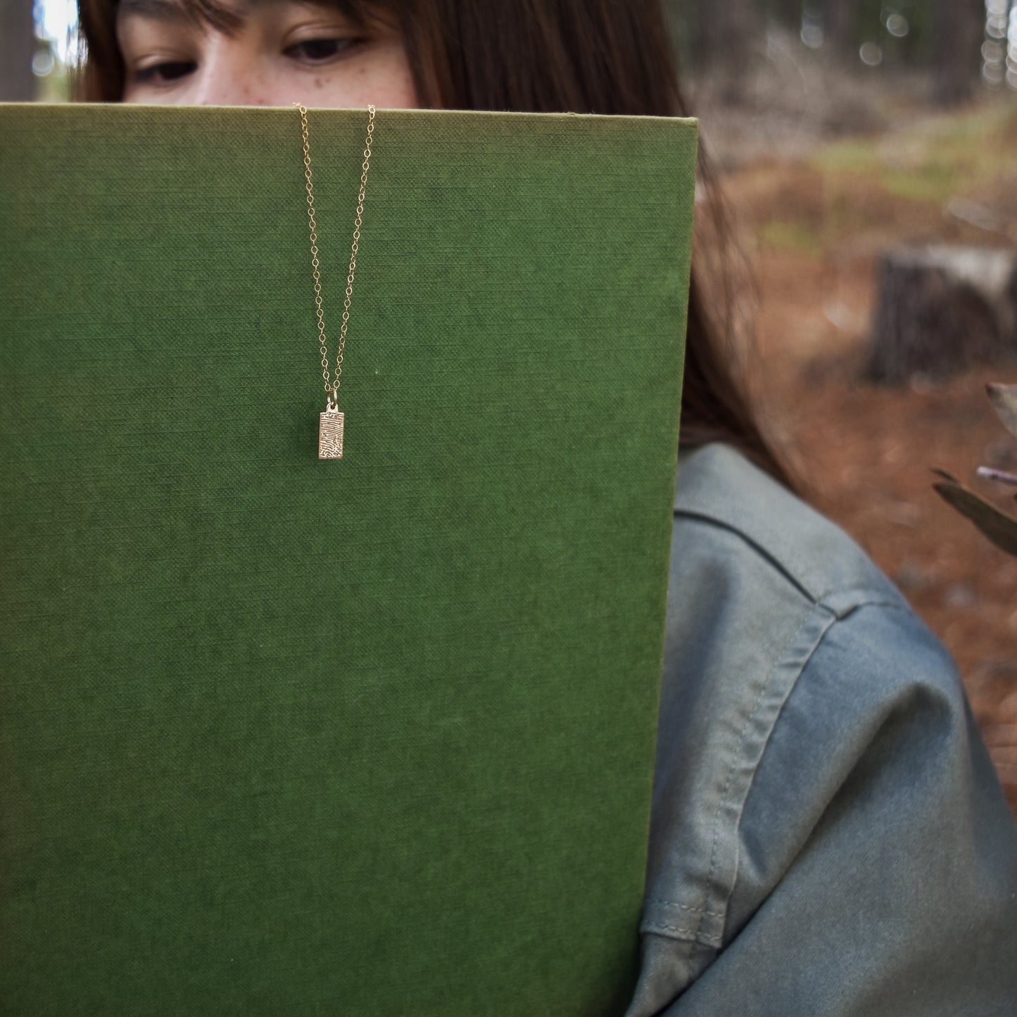 'Forever Touch' Fingerprint Necklaces