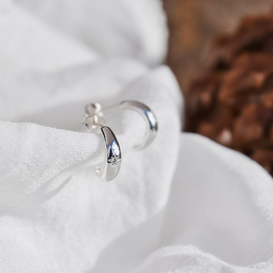Gossip hoop studs