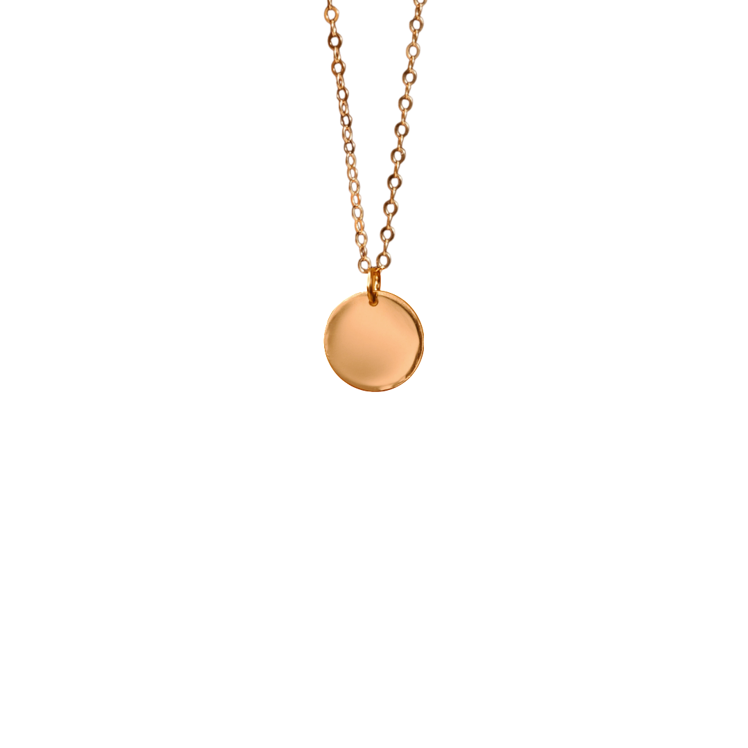 Gold filled- Round- 13mm