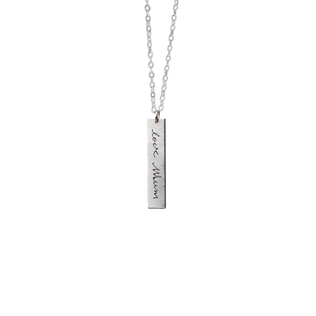 'Written For You' Handwriting Necklace