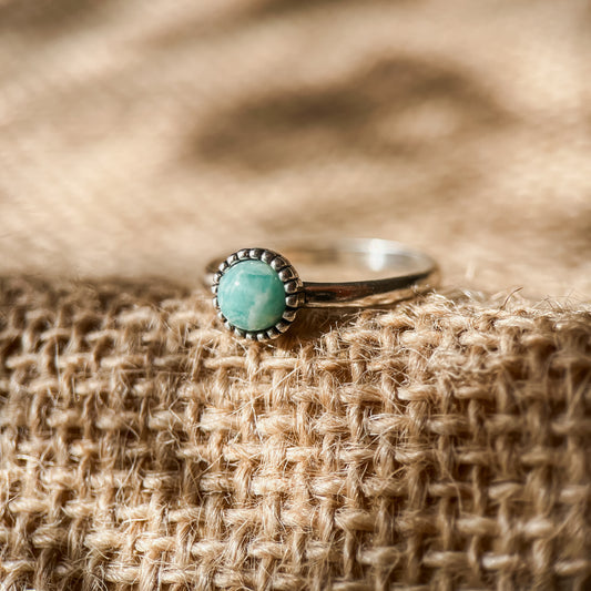 Amazonite ring