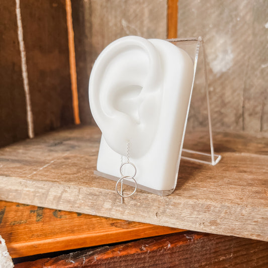 Double hoop threaders