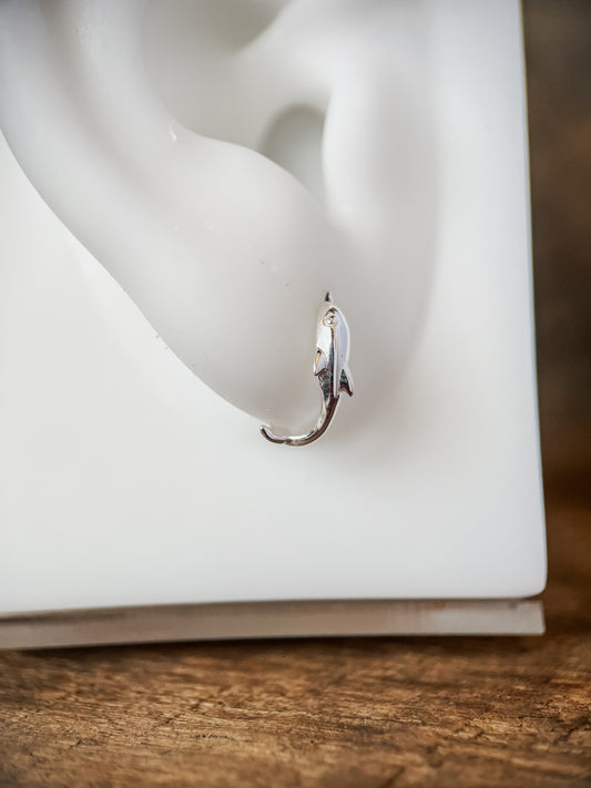 Dancing dolphin studs