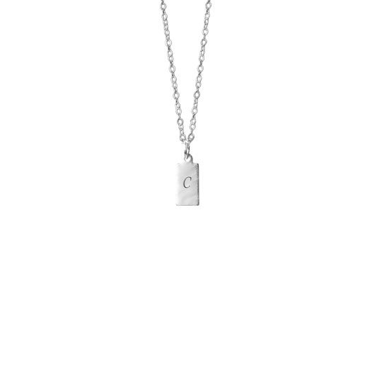 Petite 'Your Name In My Heart' Initital Necklaces
