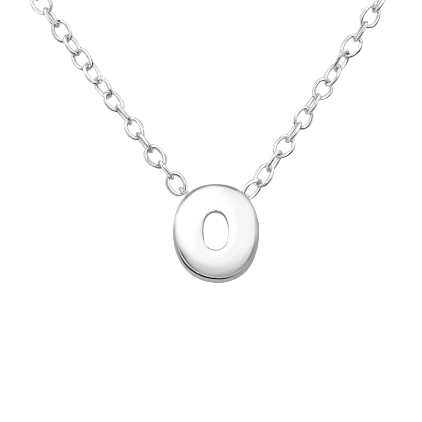 Initial O necklace