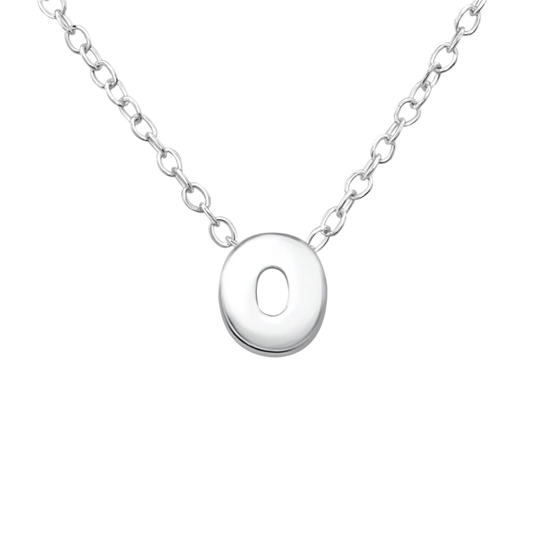 Initial O necklace