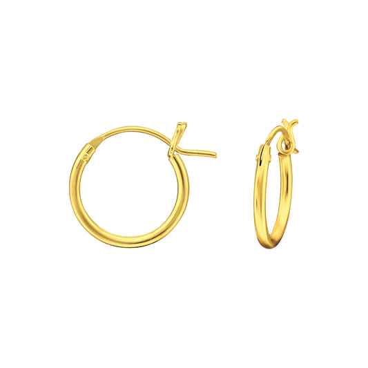 Gold Simplicity Hoops/ Sleepers