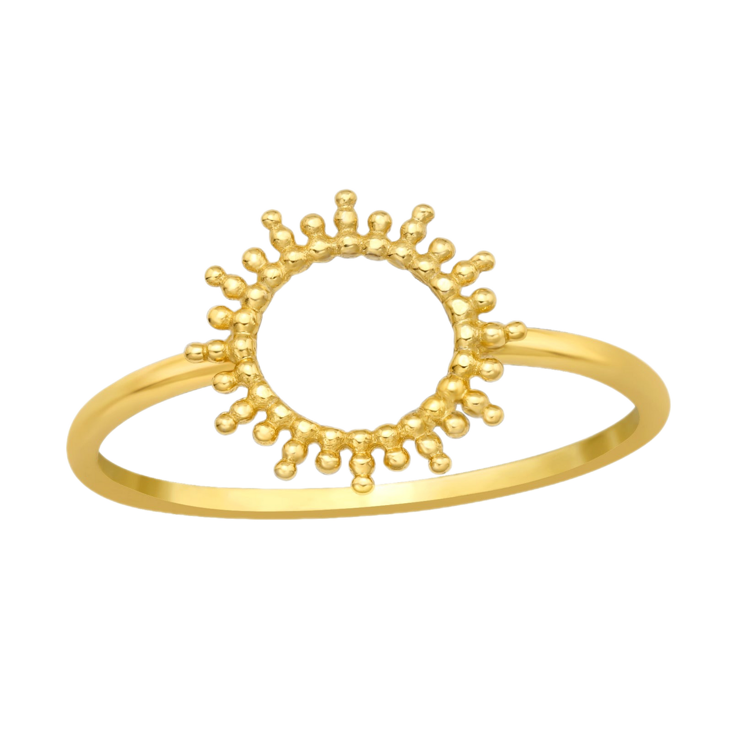 Gold Halo ring