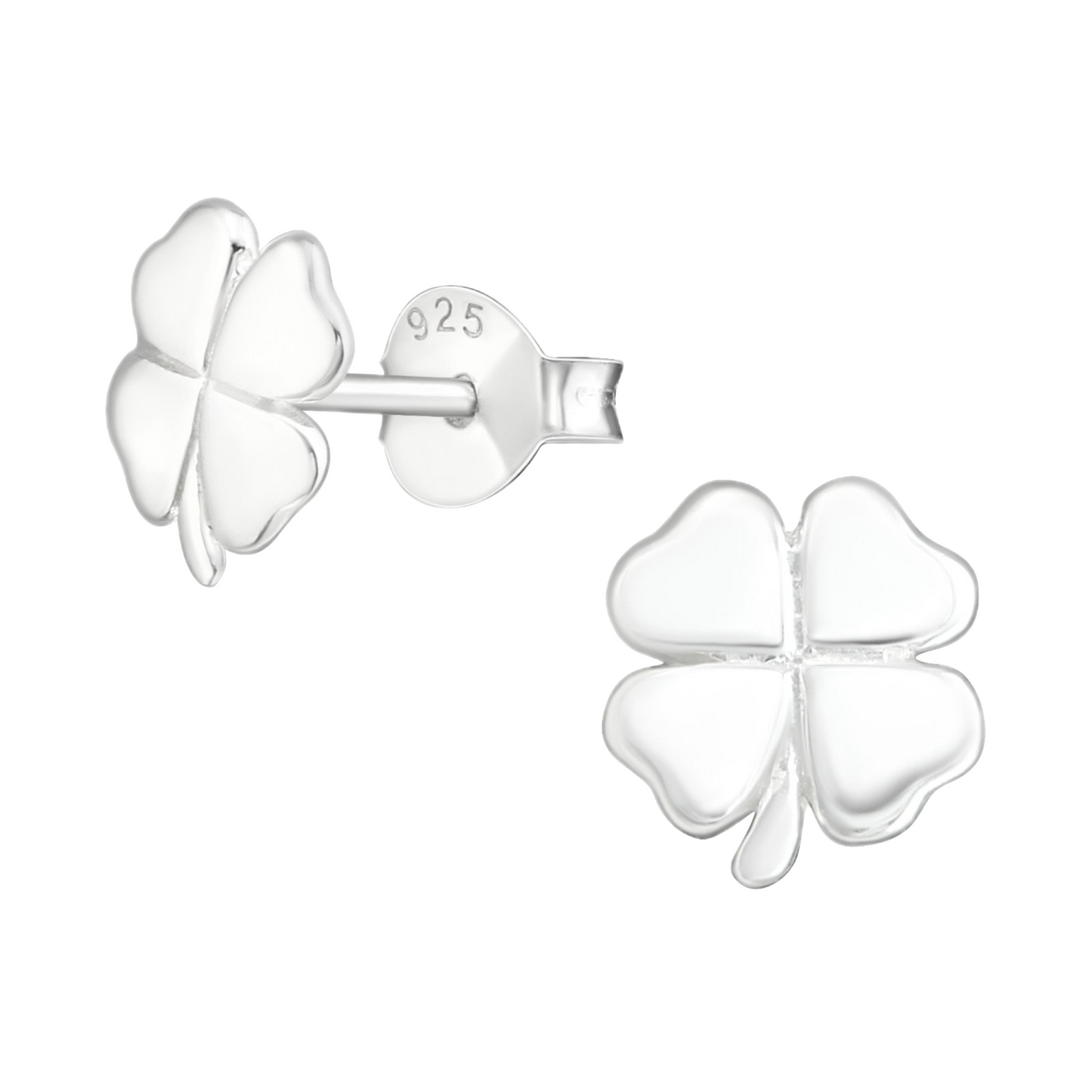 Lucky clover studs