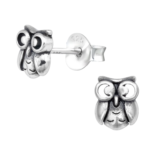 Midnight owl studs