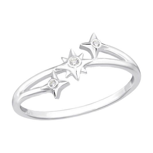 Starry night ring